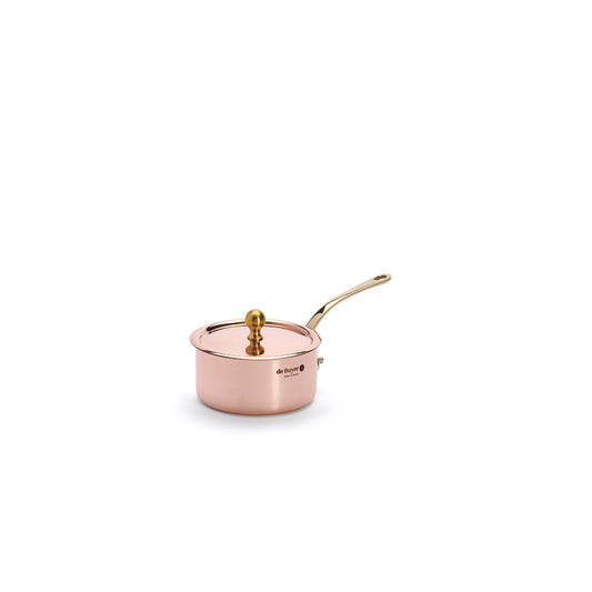 Mini Copper Saucepan with Lid